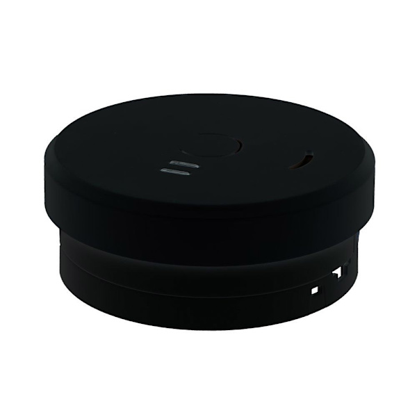 Røgalarm 220-240V optisk - Sort