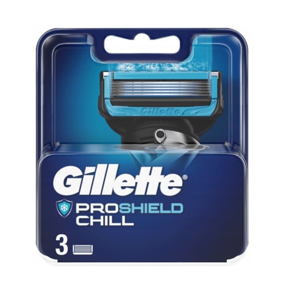 Gillette Fusion ProShield Chill barberblade 3-pak