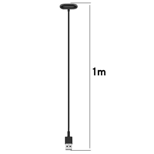 Magneettinen USB-A-latauskaapeli Fitbit Airille – Svart / Kello