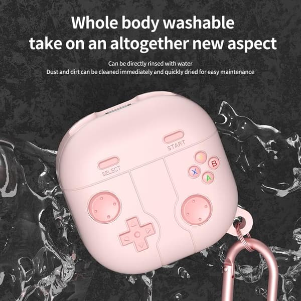 Silikoneetui i retro gaming-stil til Samsung Galaxy Buds Live -