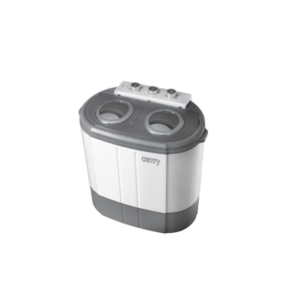 Camry vaskemaskine CR 8052 med vaske- og centrifugeringsprogram Grå, Hvid