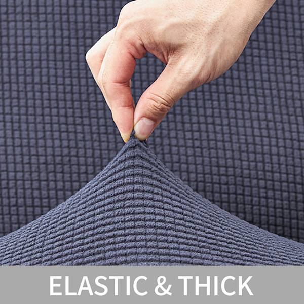 Elastiskt Stolsöverdrag - Grå