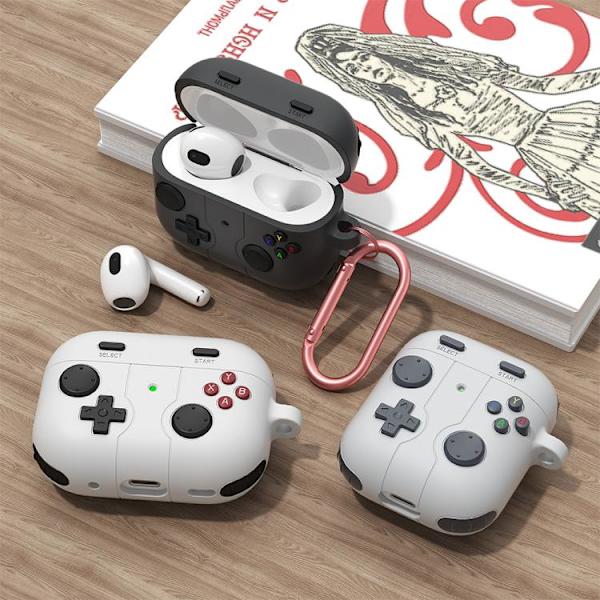 Silikoneetui i game controller-design til AirPods 3 - Pink