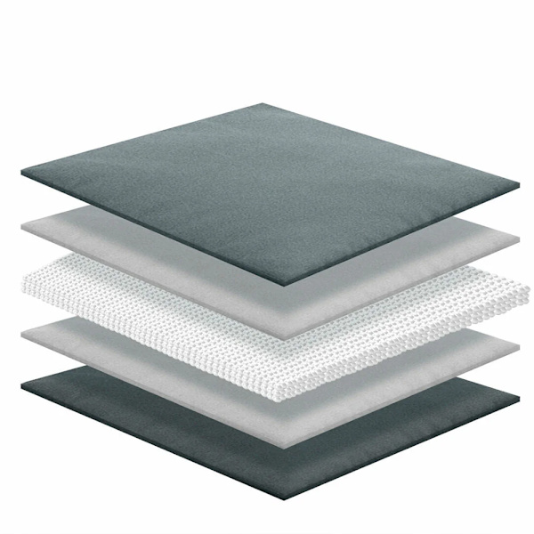 Tyngdtäcke med ergonomisk design 7kg 120x180cm