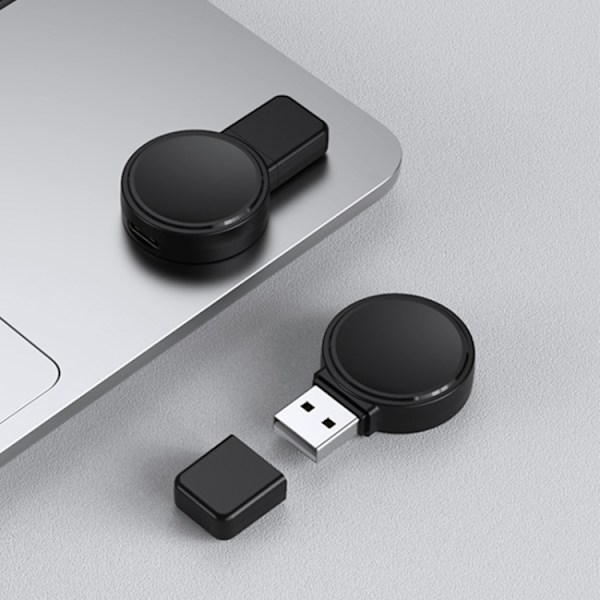 Bærbar opladningsplade med magnetisk modul til Apple Watc - Sva