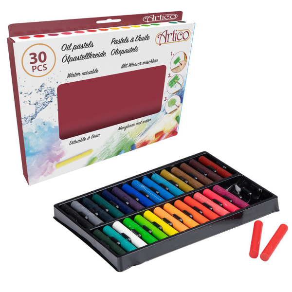 Pastellkritor 30-pack