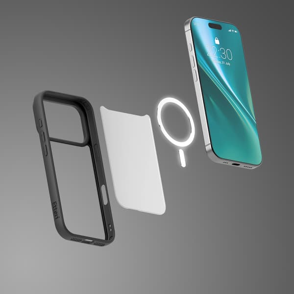 Etteri Matt-etui til iPhone 17 Pro Max / 18 Pro Max – Svart / M