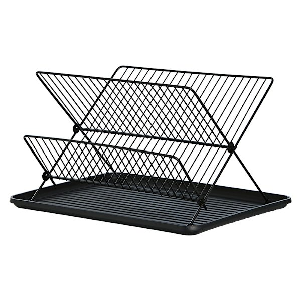 32x43x23 cm opvaskestativ med rummeligt design og praktisk base