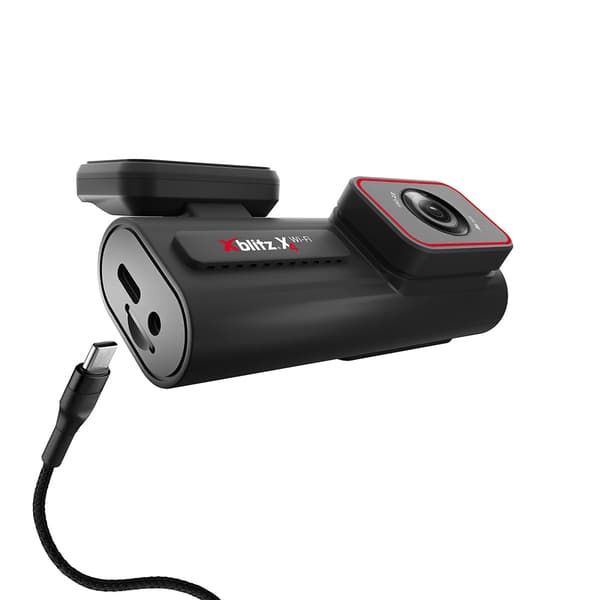 Xblitz X4 Wi-Fi Dash Cam / 2,5K-bilkamera med WDR / Vindrutekam
