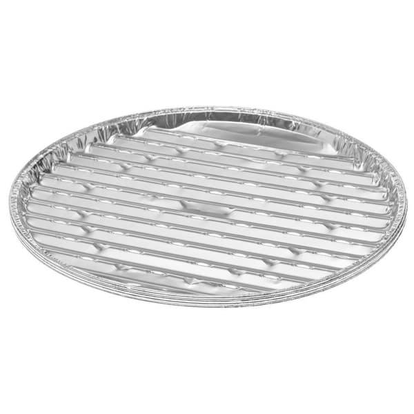 Pyöreät kalvotarjottimet grilliin, Ø 34 cm, 4-pack