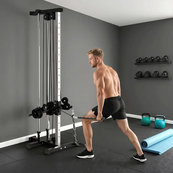 Sportnow Justerbart multigym 25-165cm / Kabelmaskin med dubbla