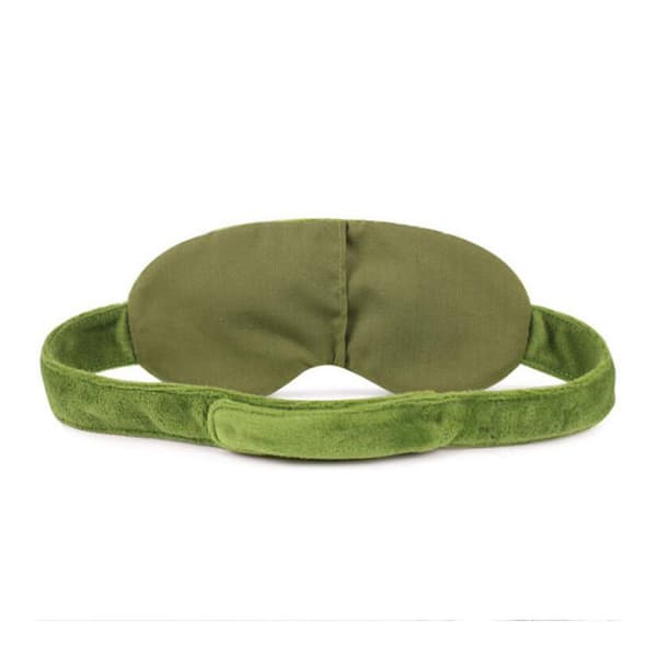 Froggie sovemaske / Frog øjenmaske