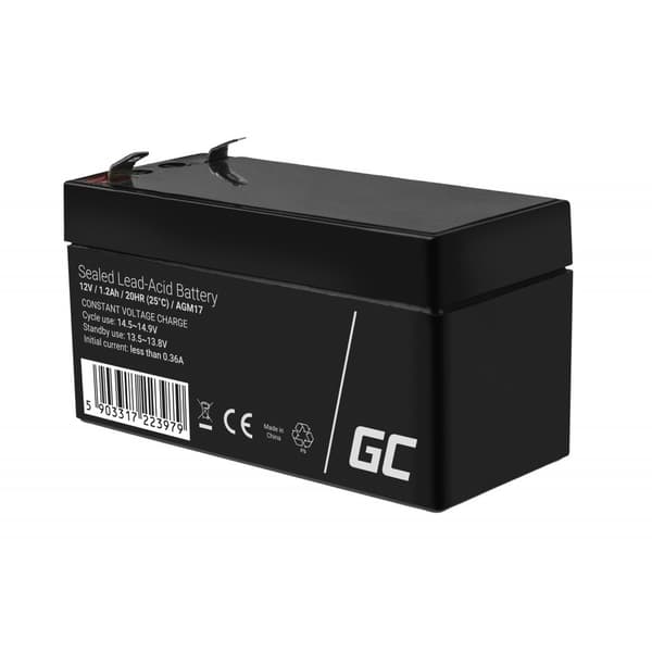 Green Cell AGM Batteri 12V 1.2Ah