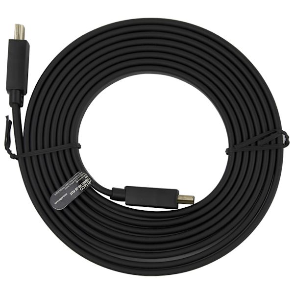 Deltaco HDMI-kabel fladt 1m - Sort