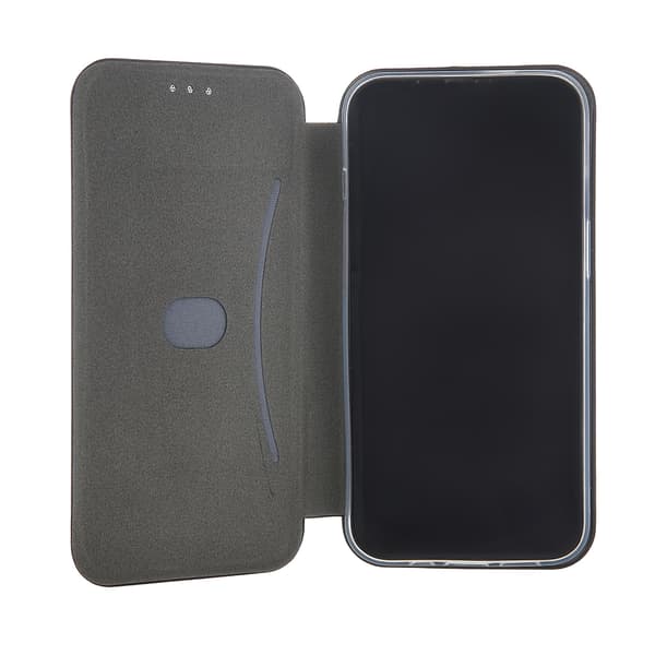 Flip-etui med stativ til Samsung Galaxy A06 - Sort
