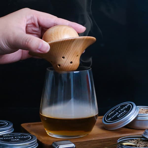 Cocktailrygningssæt / cocktailryger / drinkryger / røgadditiv t