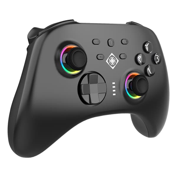 Deltaco Trådløs gaming-controller med RGB- og hall-effekt-senso