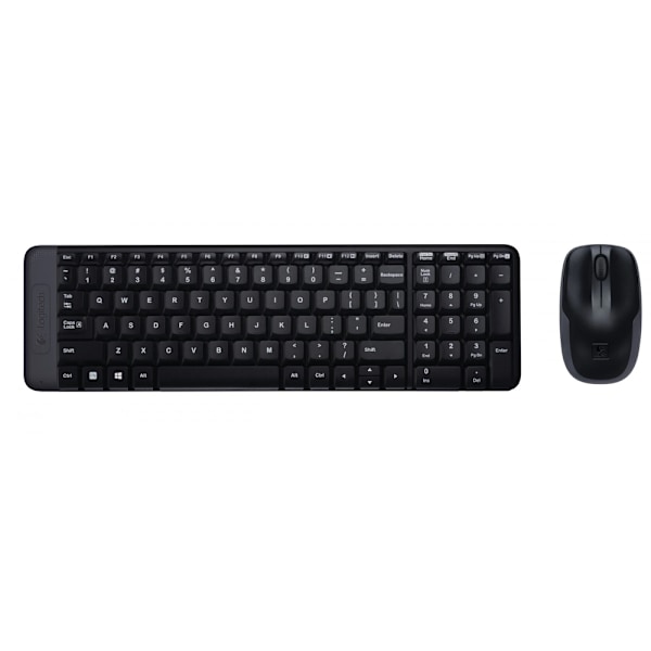 Logitech Wireless Combo MK220 Yhdysvaltain versio musta