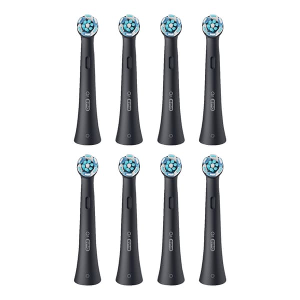 Oral-B iO Ultimate Cleaning 8-pack - Svart / Børstehoveder til
