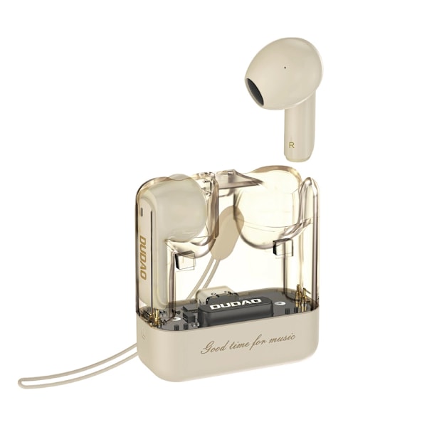 Dudao True Wireless Bluetooth Headset med oplader og LED-logo -