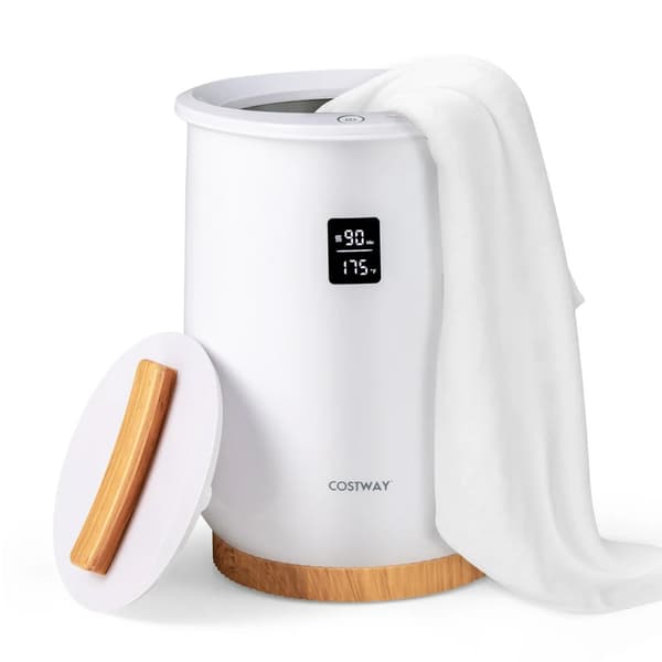 Håndklædevarmer 20L / elektrisk towel warmer med timer og LED-d