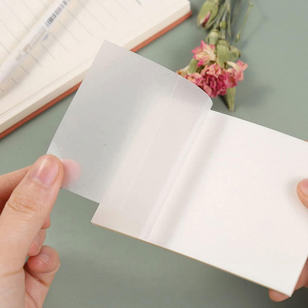 Transparenta noteringslappar 100x150mm - 50-pack