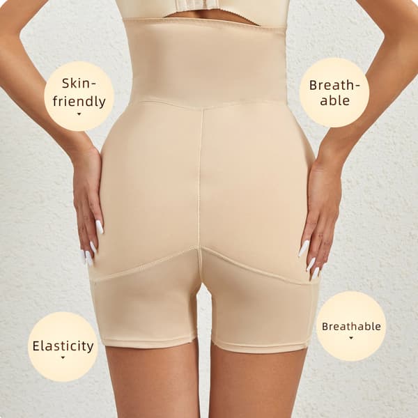 Shapewear med hög midja 3XL - Beige