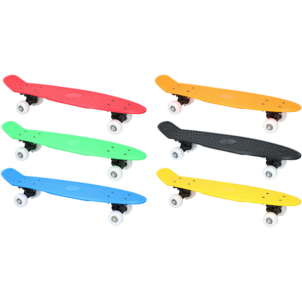 Lille skateboard på 57,2 cm med kicktail til tricks og cruising