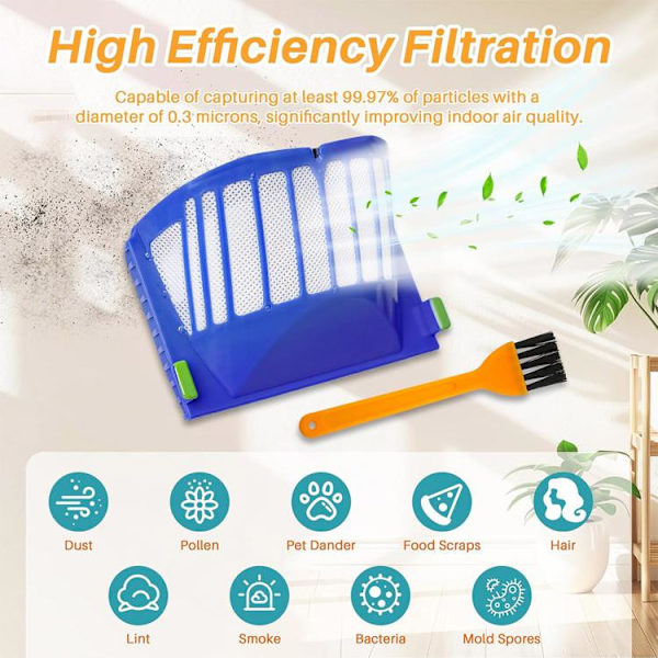 Filtre til iRobot Roomba 600-serien 4-pak