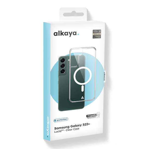 Alkaya Clear Backshell med MagSafe til Samsung Galaxy S22+