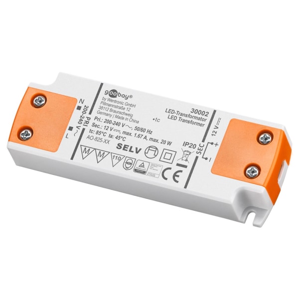 Goobay LED-muuntaja 12 V (DC)/20 W