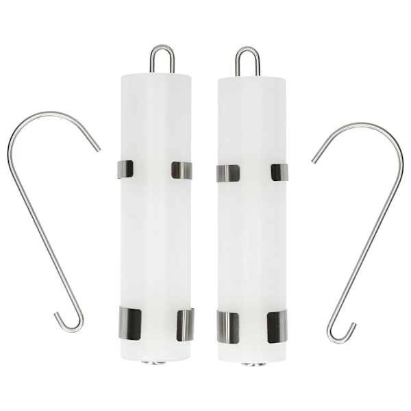 Luftfugter til radiatorer af glas og rustfrit stål - 2-pak