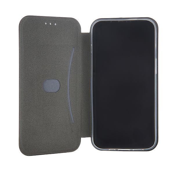 Basic-etui med standerfunktion til iPhone 16 Plus - Sort