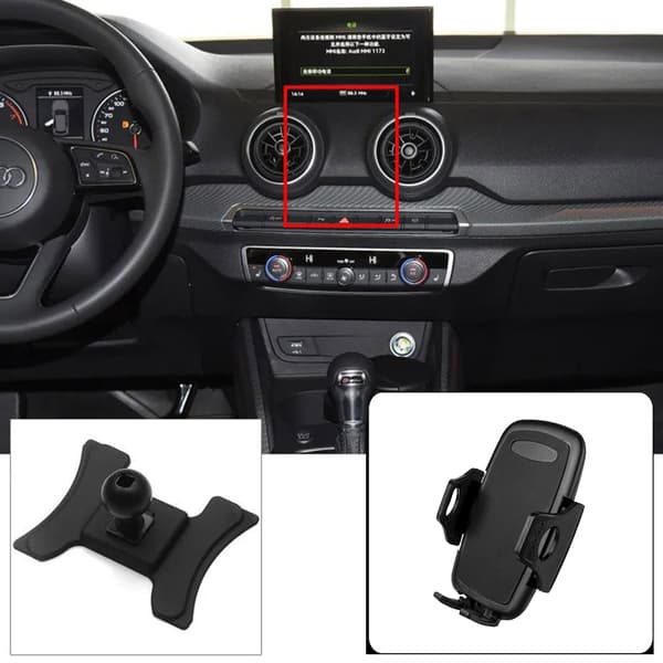 Matkapuhelimen pidike Audi A3 2004–2013 / Q2L 2019–2024