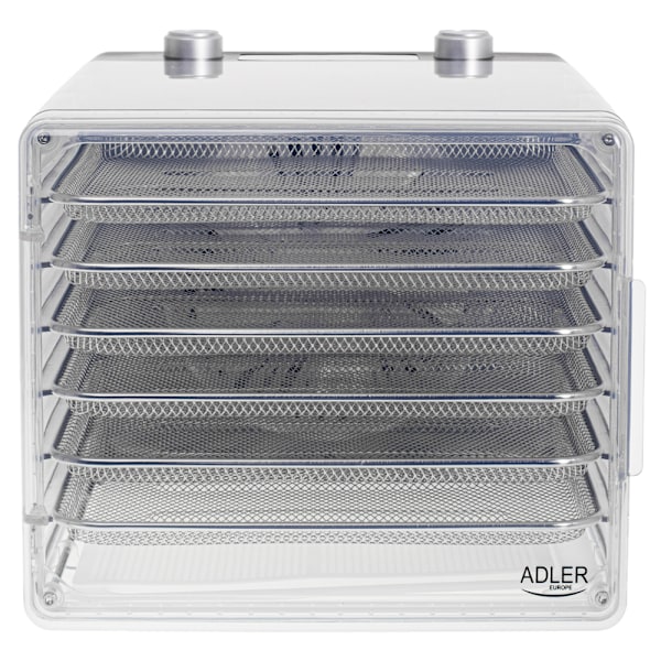 Mattork med timer, 6 brickor och vikbar design