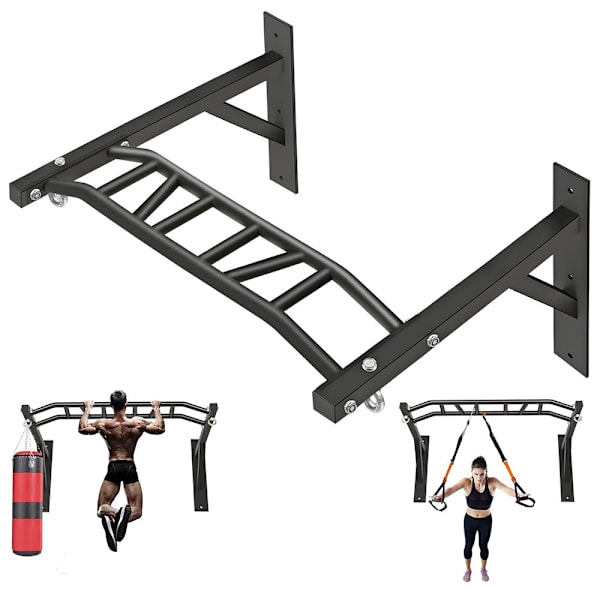 Vägghängd Pull Up Bar - 121x61x47cm