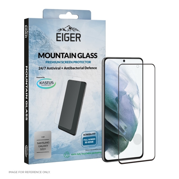 Eiger Mountain Glass Screen Protector 3D Samsung Galaxy S22+