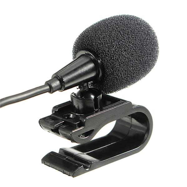 Mono-mikrofon med klips og 3,5 mm-stik - 3 meter kabel