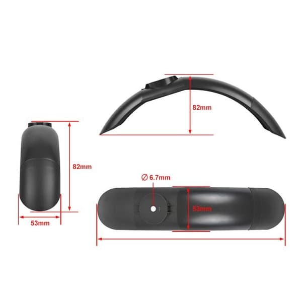 Framskärm till Xiaomi 3/4 Lite / Främre stänkskydd / Reservdel