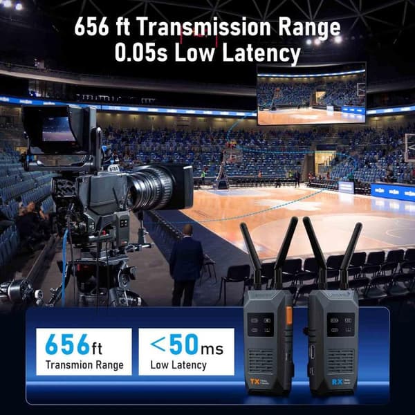 Lemorele langaton HDMI-lähetin R1100 1080p 200 m, loop out -lii