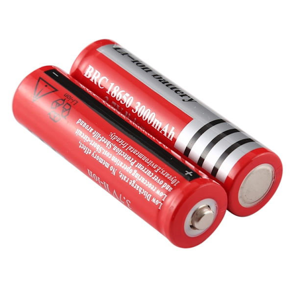 Akku 18650 3000mAh 3.7V - 2-pack 18650 3000mAh - 2-pack