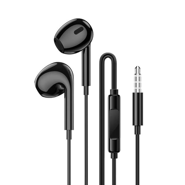 Borofone BM100 In-Ear Headset med 3,5mm 1,2m - Svart