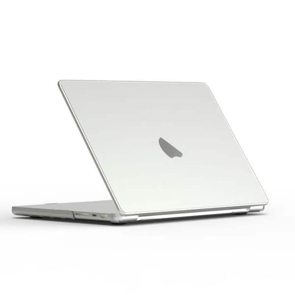 Kovakuori MacBook Pro 16.2" 2024 - kirkas - Frosted design -mal