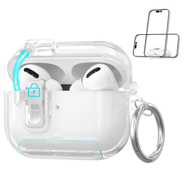 Etui med stativ til AirPods Pro 2 - Gennemsigtigt