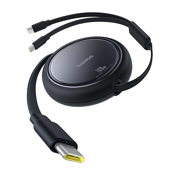 Baseus Bright Mirror Series 2in1 USB-C-kabel med udtrækkeligt k