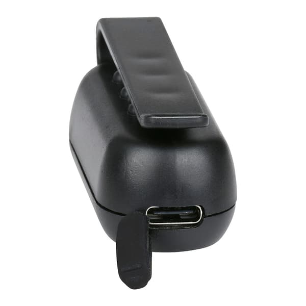 LED-klipslampe, genopladelig – Svart / Klipslampe / Læselampe m