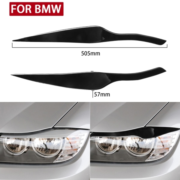 Dekal till strålkastare för BMW 3 Series E90 2005-2012