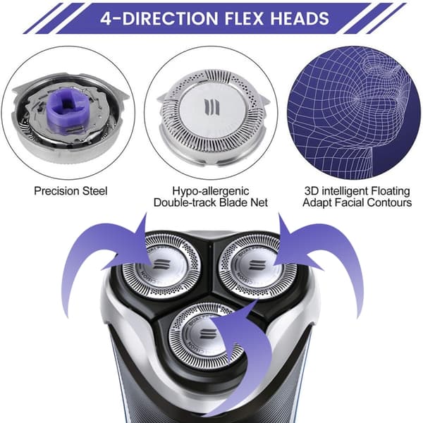 Barberhoved til Philips HQ8 / HQ7180 / HQ7140 / HQ6090