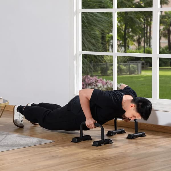 Push-up handtag / dip bars 2-pack / parallettes för styrketräni