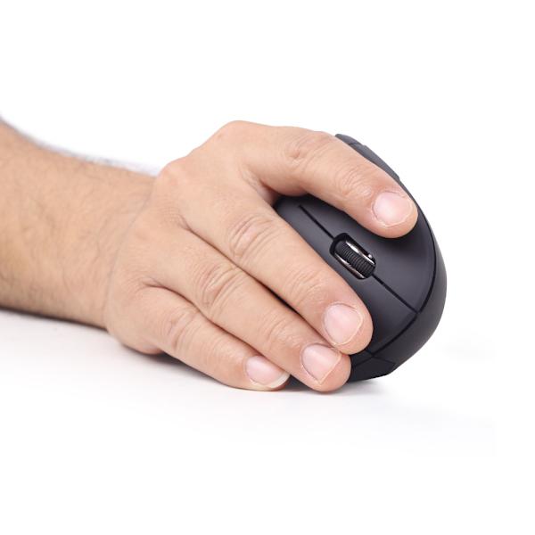 Ergonomisk optisk mus - Trådløs med 6 knapper